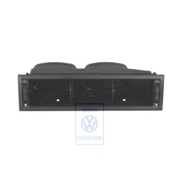 Γνήσιο VW Περίβλημα Για Το Ακροφύσιο Αέρ Σατινέ Μαύρο - 7D1819703A 01C