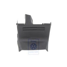 Γνήσιο VW Αεροθυρίδα Χώρου Ποδιών Σατινέ Μαύρο - 7D1820151A 01C