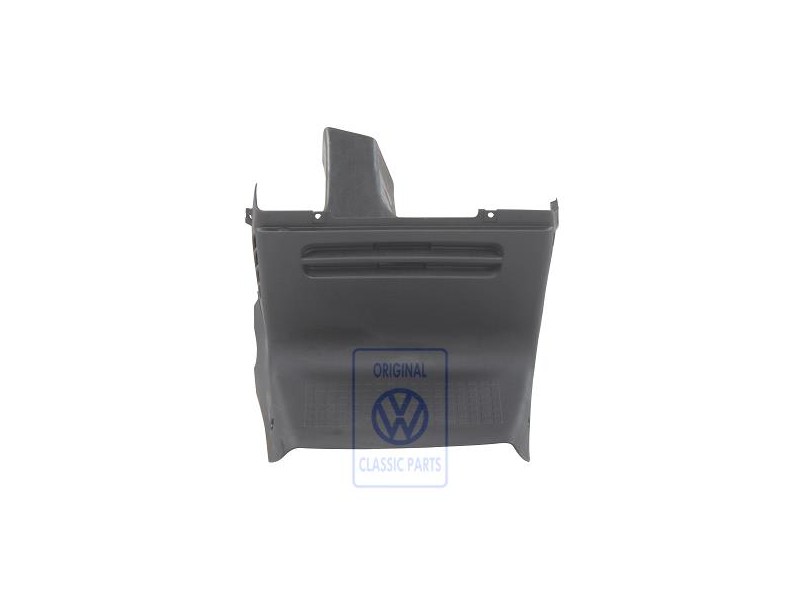 Γνήσιο VW Αεροθυρίδα Χώρου Ποδιών Σατινέ Μαύρο - 7D1820151A 01C
