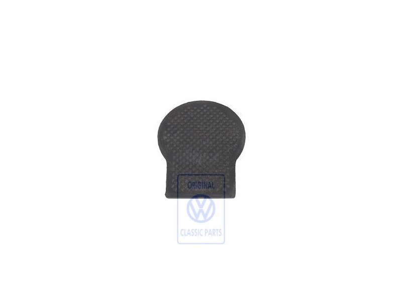 Γνήσιο VW Ένθετο Δάπεδο Σατινέ Μαύρο - 7DB857493 01C