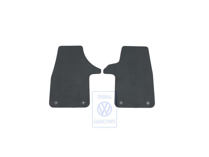 Γνήσιο VW 1 Σετ Πατάκια Ανθρακί - 7E6863011A DLI