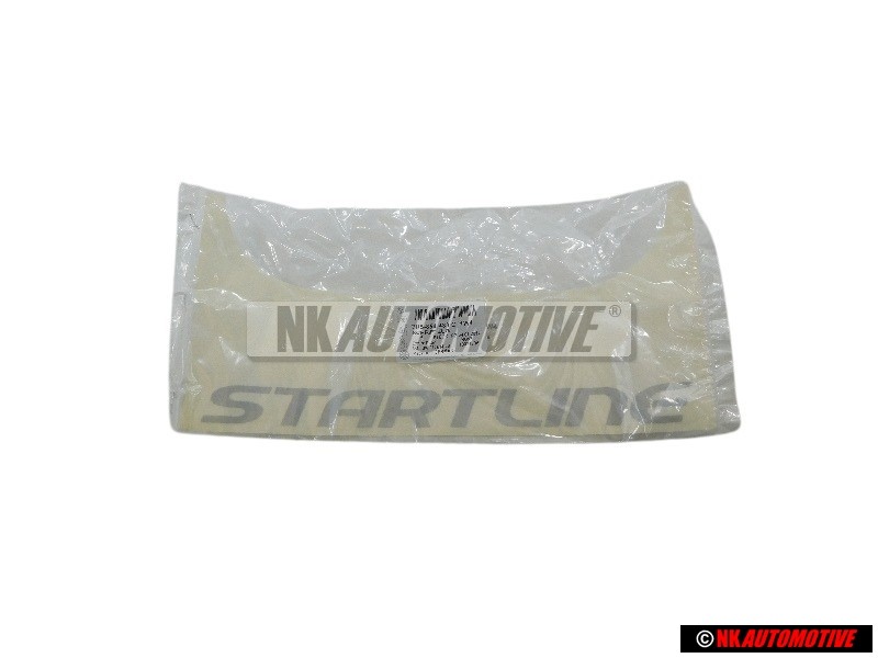 Γνήσιο VW Επιγραφή Μεμβράνης Ασημί - 7H5854433C 1W4