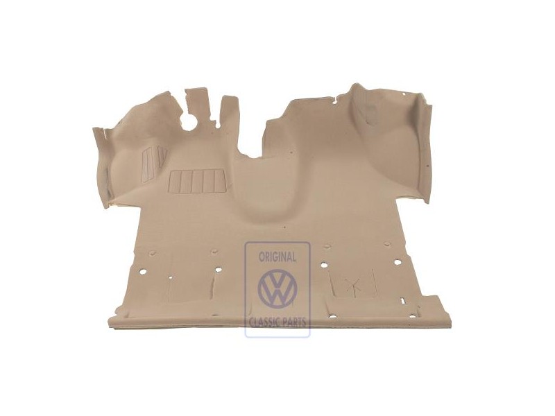 Γνήσιο VW Επένδυση Δαπέδου Μπεζ Pure - 7H5863711E 6Z4