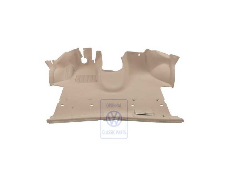 Γνήσιο VW Επένδυση Δαπέδου Μπεζ Pure - 7H5863711F 6Z4