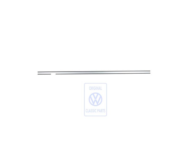 Γνήσιο VW Λωρίδα Κάλυψης Αλουμίνιο-Βουρτσαριστό - 7H5883085D 8Q8