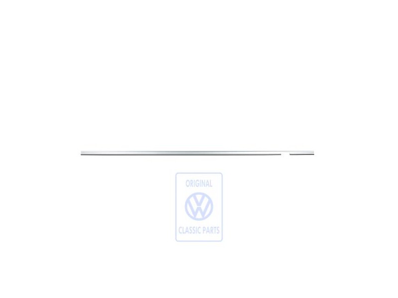 Γνήσιο VW Λωρίδα Κάλυψης Αλουμίνιο-Βουρτσαριστό - 7H5883387 8Q8