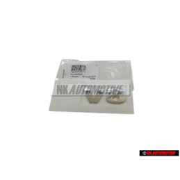Γνήσιο VW V8 Οπίσθιο Σήμα Έμβλημα Χρωμέ - 7L6853675C