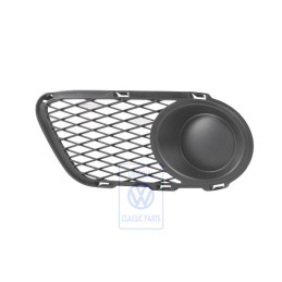 Γνήσιο VW Διακοσμητική Γρίλια Σατινέ Μαύρο - 7L9853683 B41
