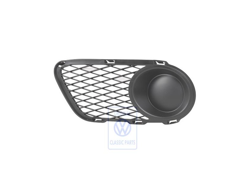 Γνήσιο VW Διακοσμητική Γρίλια Σατινέ Μαύρο - 7L9853683 B41
