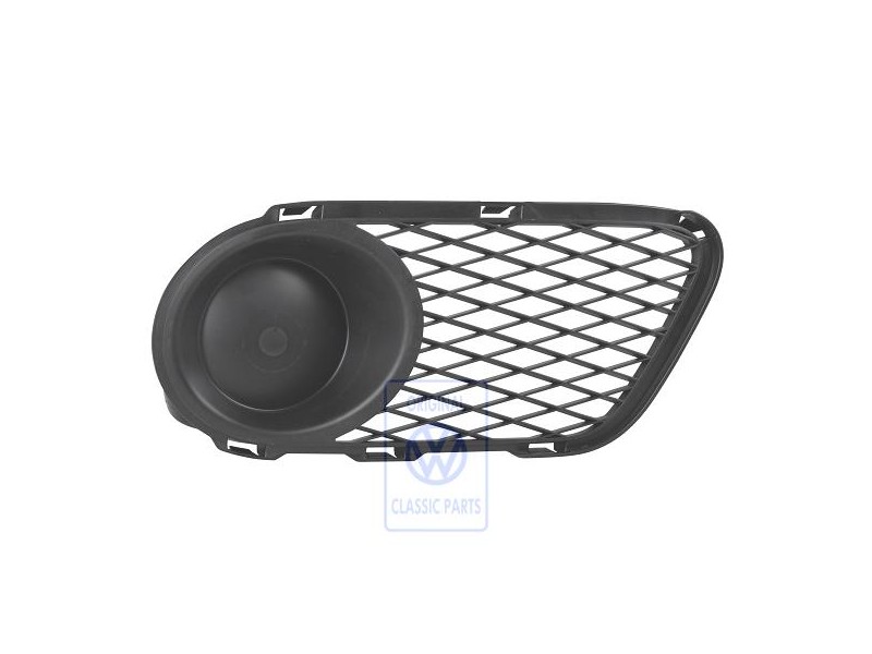 Γνήσιο VW Διακοσμητική Γρίλια Σατινέ Μαύρο - 7L9853684 B41