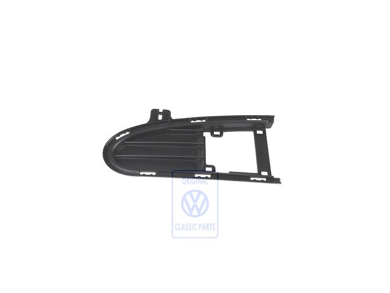 Γνήσιο VW Γρίλια Οδηγού Αερα Σατινέ Μαύρο - 7M0853683D 01C