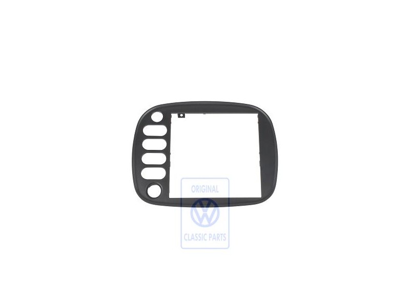 Γνήσιο VW Διάφραγμα Σατινέ Μαύρο - 7M0858105K 01C