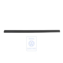 Γνήσιο VW Διακοσμητική Λωρίδα Πόρτας Σατινέ Μαύρο - 7M3853506 B41