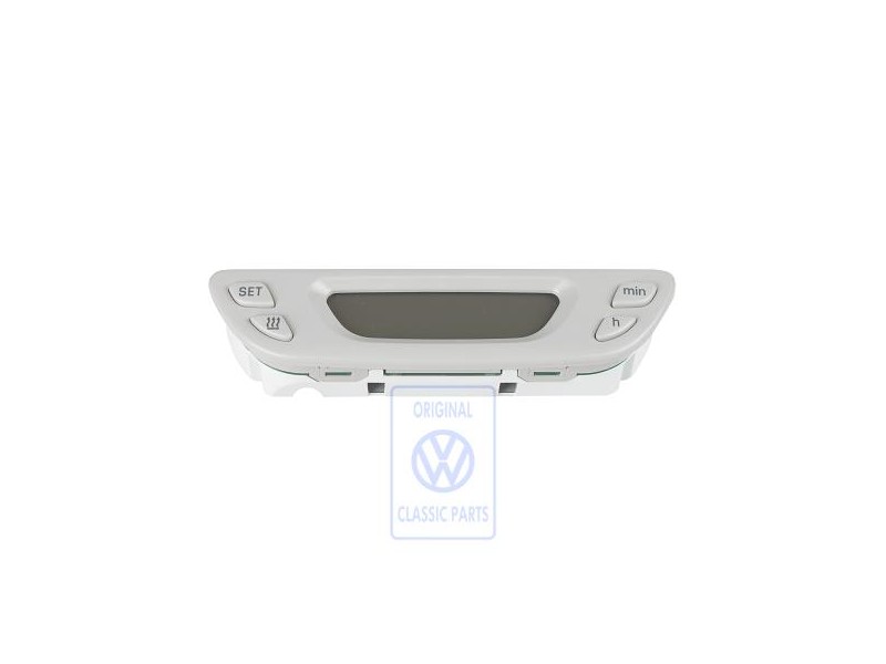 Γνήσιο VW Ψηφιακό Ρολόι Γκρι Πέρλα - 7M5919203A Y20