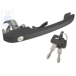 Γνήσιο VW Χειρ. Πόρτας Εξωτερικά, Μαύρη - 861837206C