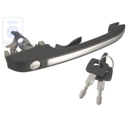 Γνήσιο VW Χειρ. Πόρτας Εξωτερικά, Μαύρη - 863837205C