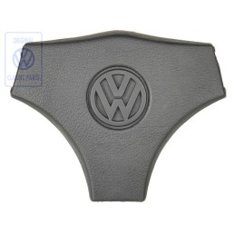 Γνήσιο VW Κάλυμμα Τιμονιού Σατινέ Μαύρο - 871419669A 01C
