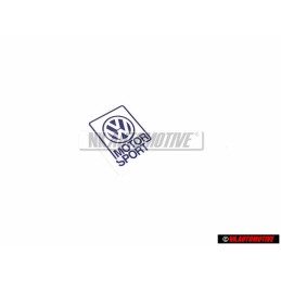 VW Classic Parts VW Motorsport Ιστορικό Σήμα σε Αυτοκόλλητο - ZCP902625