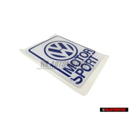 VW Classic Parts VW Motorsport Ιστορικό Σήμα σε Αυτοκόλλητο - ZCP902625