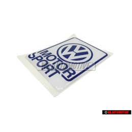 VW Classic Parts VW Motorsport Ιστορικό Σήμα σε Αυτοκόλλητο - ZCP902625