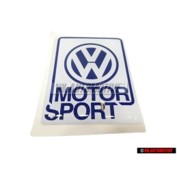 VW Classic Parts VW Motorsport Ιστορικό Σήμα σε Αυτοκόλλητο - ZCP902625