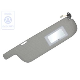 Γνήσιο VW Σκιάδιο Με Φωτιζόμενο Καθρέφτη Γκρι Του Καπνού - 255857552B 1AX