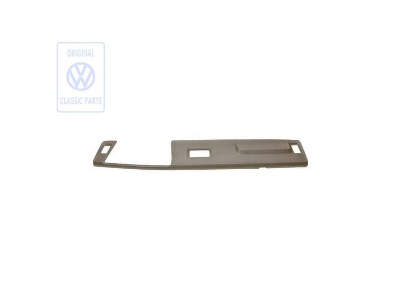 Γνήσιο VW Κάλυμμα Του Ταμπλό Καφέ Sattel - 255857171 4RL