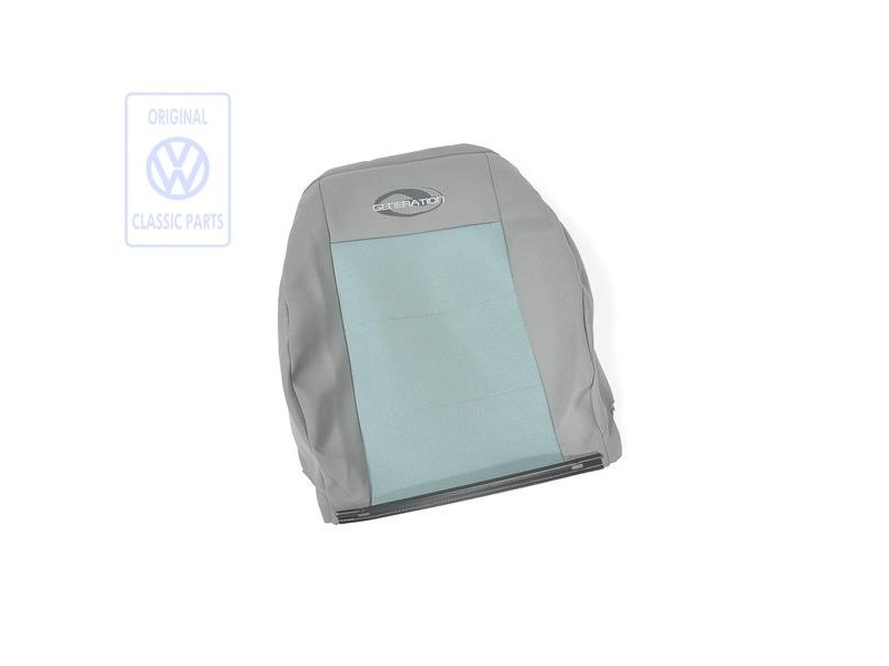 Γνήσιο VW Επένδυση Πλάτης Ύφασμα Τυρκουάζ/Flanell Γκρι - 7D0881805ARMBN