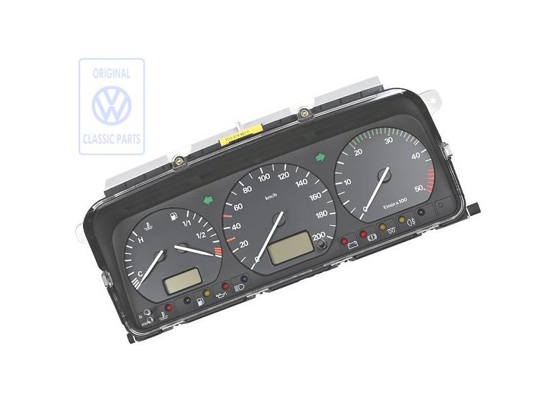 Γνήσιο VW Όργανο Πολλαπλών Λειτουργιών Σατινέ Μαύρο - 7D0919862KX01C