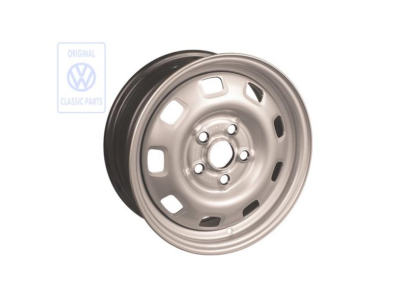 Γνήσιο VW Σιδερένια Ζάντα Χρώματα Χρωμίου - 701601027B 091