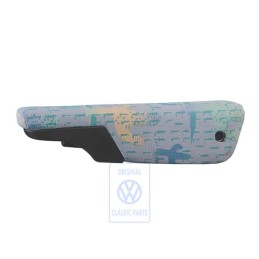 Γνήσιο VW Υποβραχιόνιο Ύφασμα Γκρι Μπλε/Κάκτος - 703881081E FAK