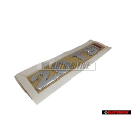 Γνήσιο VW 2.0 TSI Οπίσθιο Σήμα Έμβλημα Χρωμέ Κόκκινο - 5N0853675C GQF