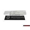 Γνήσιο VW KARMANN Πλαϊνό Σήμα Έμβλημα Χρωμέ - 155853901
