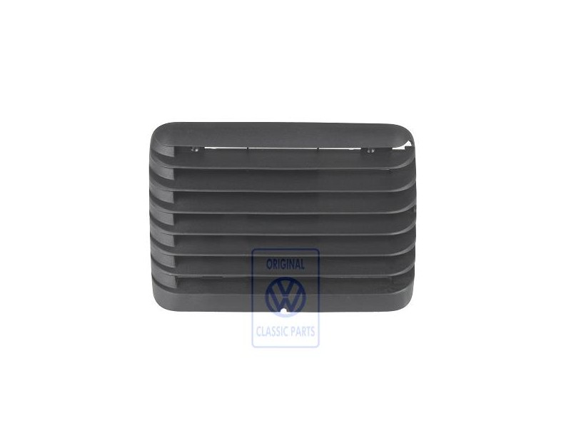 Γνήσιο VW Ακροφύσιο Αέρα Σατινέ Μαύρο - 7D0819111A 01C