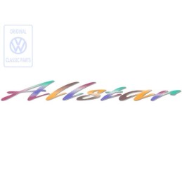 Γνήσιο VW Επιγραφή Μεμβράνης Πράσινο/Πορτοκαλί - 7D0854431 DGZ