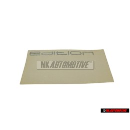 Γνήσιο VW Σήμα Μεμβράνης Σκούρο Ασημί - 6N0853750C 1Y4