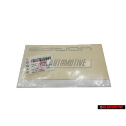 Γνήσιο VW Σήμα Μεμβράνης Σκούρο Ασημί - 6N0853750C 1Y4