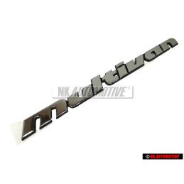 Γνήσιο VW MULTIVAN Οπίσθιο Σήμα Έμβλημα Χρωμέ - 703853689G Z10