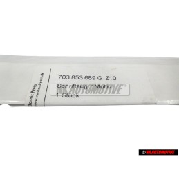 Γνήσιο VW MULTIVAN Οπίσθιο Σήμα Έμβλημα Χρωμέ - 703853689G Z10