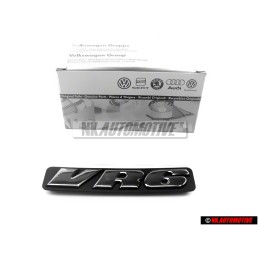 Γνήσιο VW Σήμα Σατινέ Μαύρο/Χρώμιο Ειδικό - 1H6853714A GX2