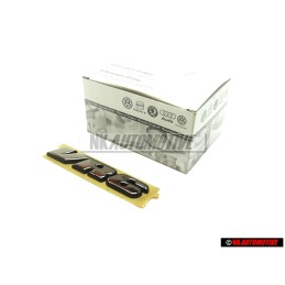 Γνήσιο VW VR6 Οπίσθιο Σήμα Έμβλημα Χρωμέ - 3A0853675 Z10