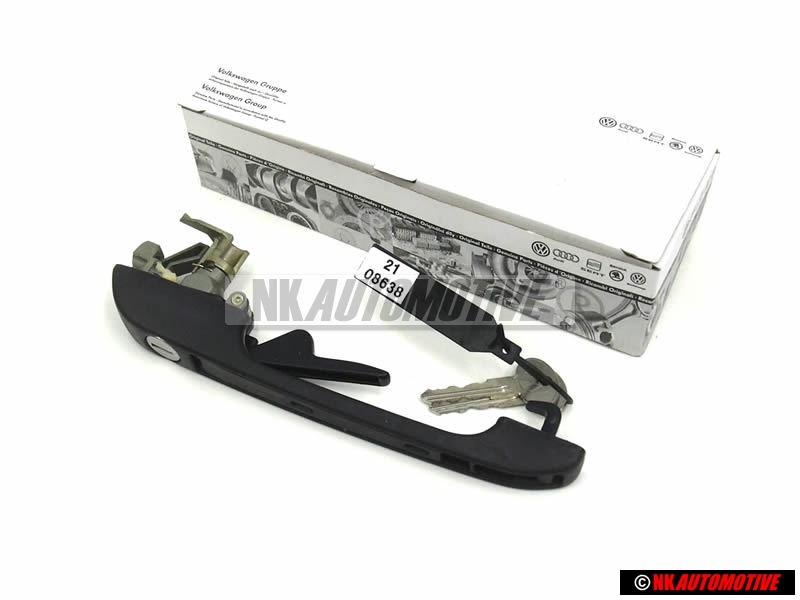 Γνήσιο VW Χειρ. Πόρτας Εξωτερικά, Μαύρη - 155837206A