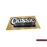 Γνήσιο VW CLASSIC LINE Πλαϊνό Σήμα Έμβλημα MulticolouΚόκκινο - 155853687L BWV