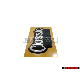 Γνήσιο VW CLASSIC LINE Πλαϊνό Σήμα Έμβλημα MulticolouΚόκκινο - 155853687L BWV