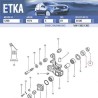 Γνήσιο VW Δακτύλιος Απόστασης - 113501305