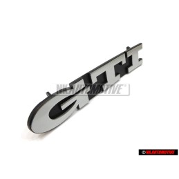 Γνήσιο VW GTI Εμπρόσθιο Σήμα Έμβλημα Μάσκας Χρωμέ - 1H6853679E Z10