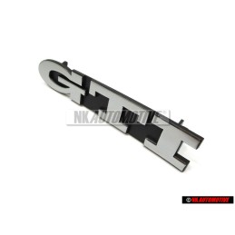 Γνήσιο VW GTI Εμπρόσθιο Σήμα Έμβλημα Μάσκας Χρωμέ - 1H6853679E Z10