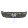 Γνήσιο VW Μάσκα Ψυγείου Σατινέ Μαύρο - 6N0853651K 01C