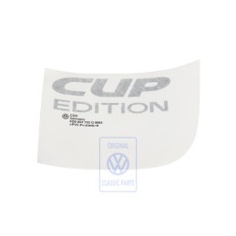 Γνήσιο VW Επιγραφή Μεμβράνης Ανθρακί-Μεταλλικό Γκρι - 6Q0853750Q MM5