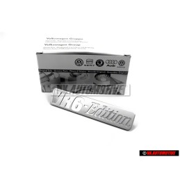 Γνήσιο VW VR6 EDITION Πλαϊνό Σήμα Έμβλημα Aλουμίνιο - 1H6853714J Z50
